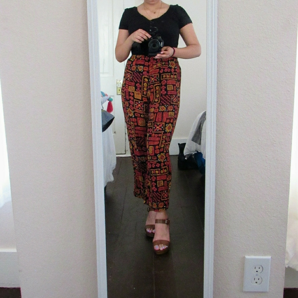 Patterned Pants
